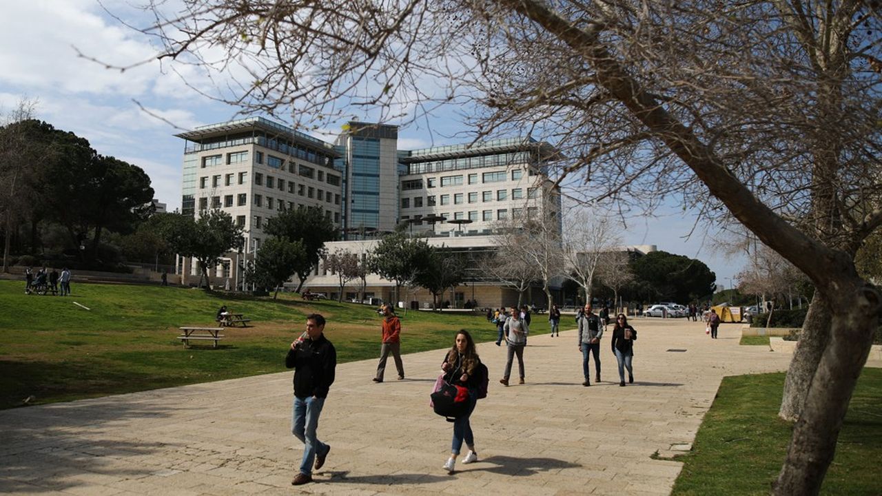 Campus de Technion, de l'institut de technologie d'Israël.