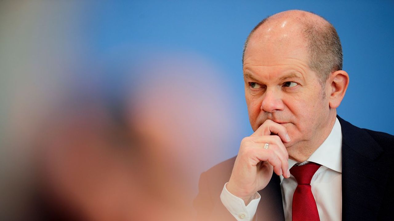 Le ministre des Finances Olaf Scholz compte revenir à l'équilibre budgétaire à partir de 2023