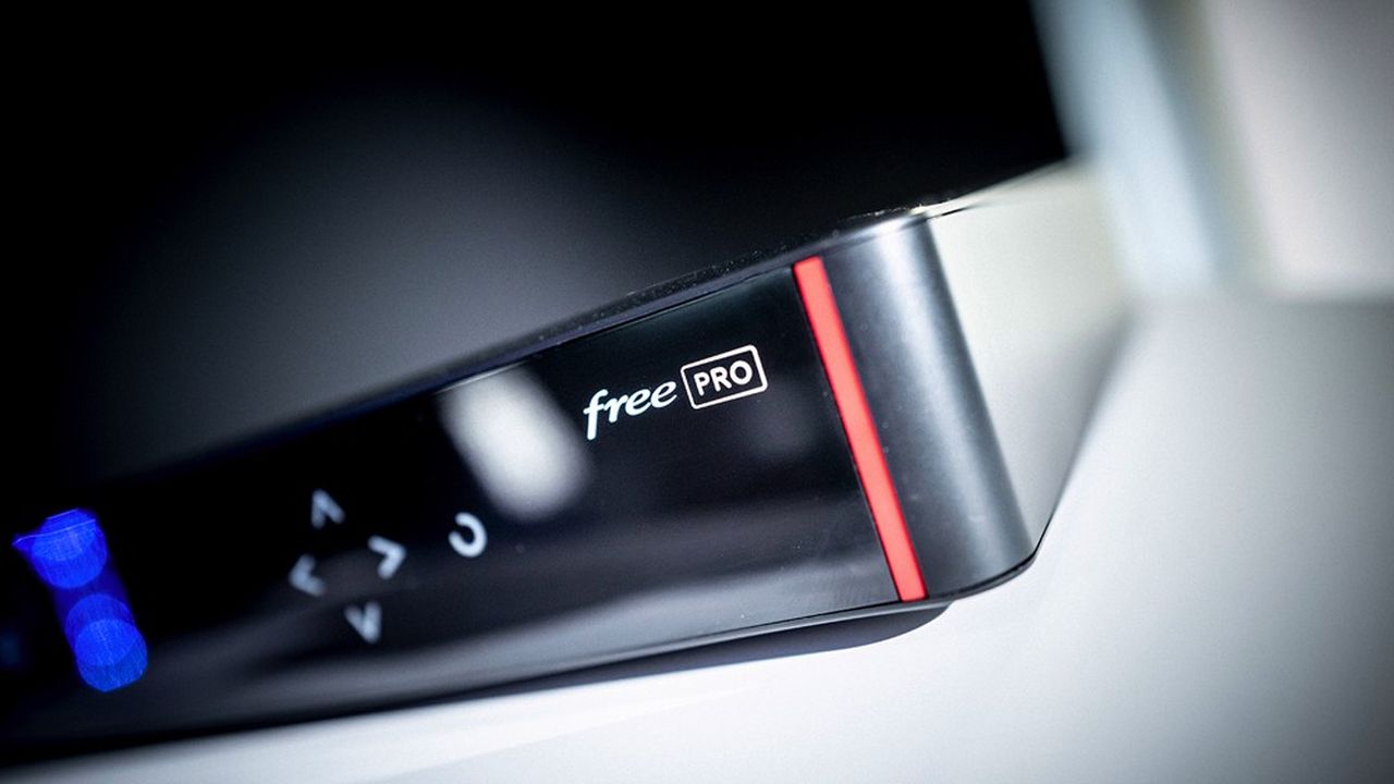 Free a lancé mardi sa première box à destination des entreprises, la Freebox Pro.