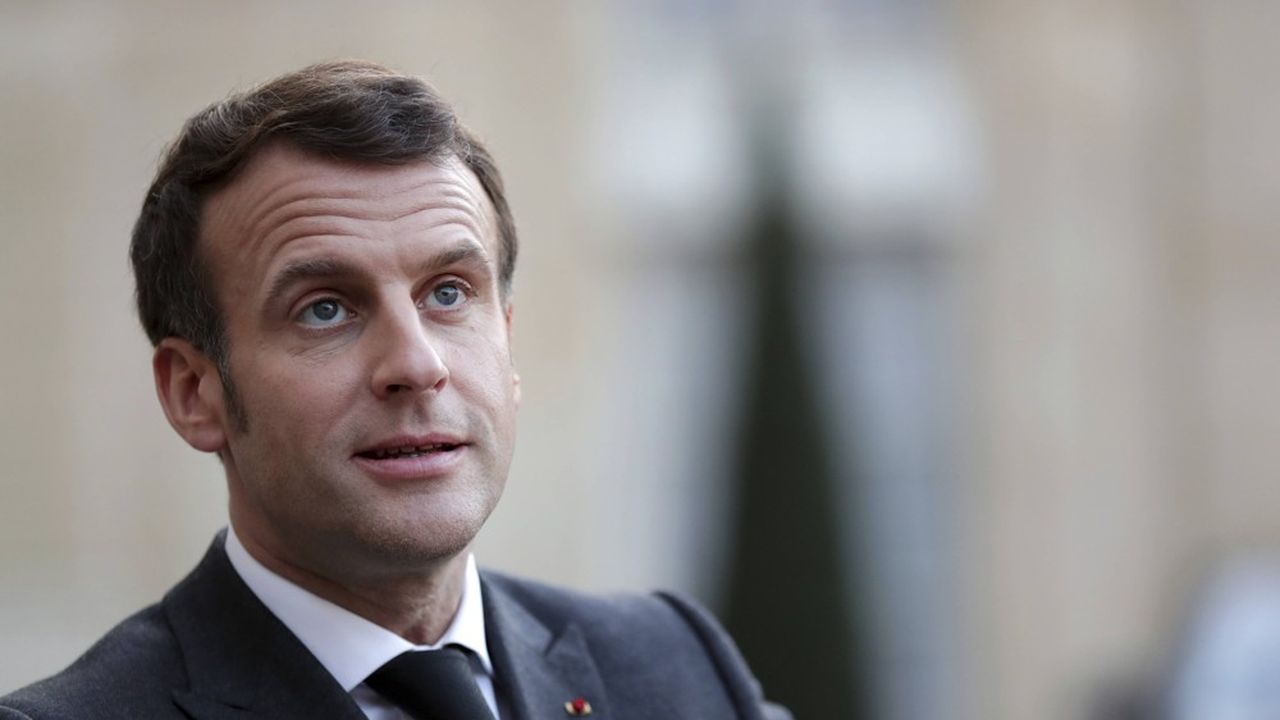 « On a sans doute en quelque sorte moins rêvé aux étoiles que certains autres », a déclaré Emmanuel Macron.