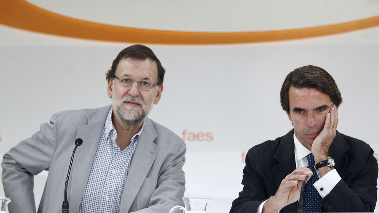 Mariano Rajoy et José Maria Aznar étaient cités, mercredi, comme témoins au procès concernant la comptabilité parallèle de leur parti.