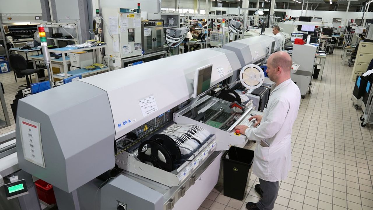 L'usine de cartes électroniques d'Actia à Colomiers, près de Toulouse, compte 350 personnes.