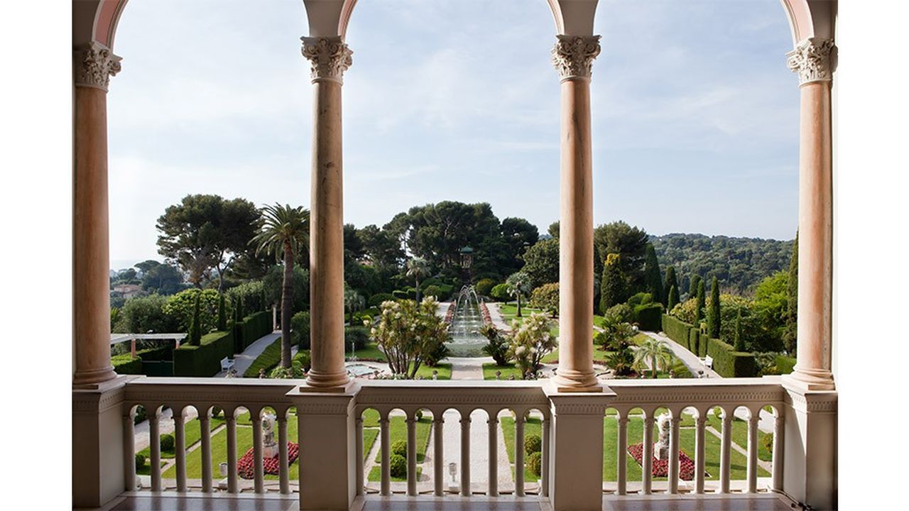 La villa Ephrussi de Rothschild et ses jardins.