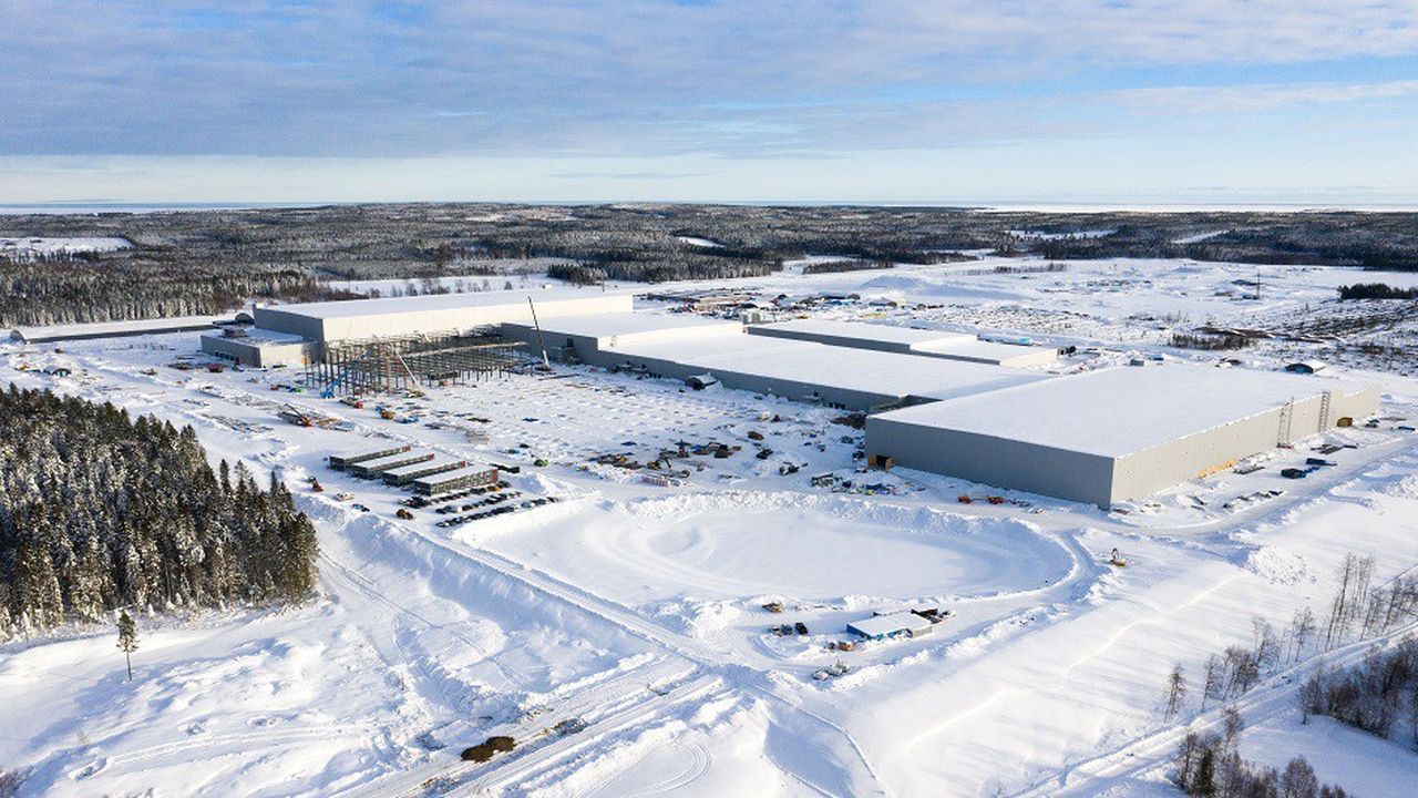 L'usine de Northvolt à Skelleftea, dans le nord de la Suède, sera la première à produire des batteries réellement made in Europe, par une société européenne, dès la fin de 2021.