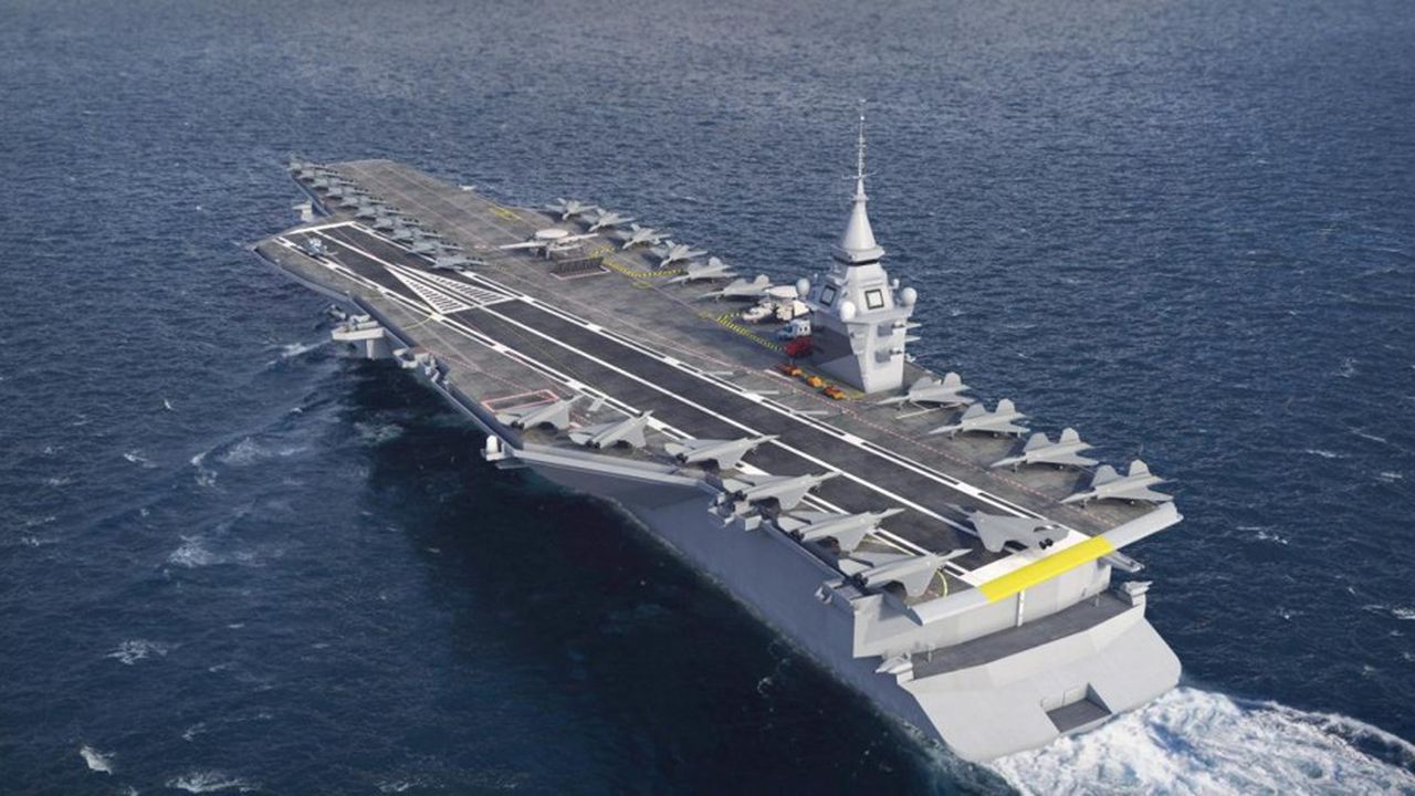 Un nouveau porte-avions est destiné à remplacer le « Charles-de-Gaulle » à horizon 2038.