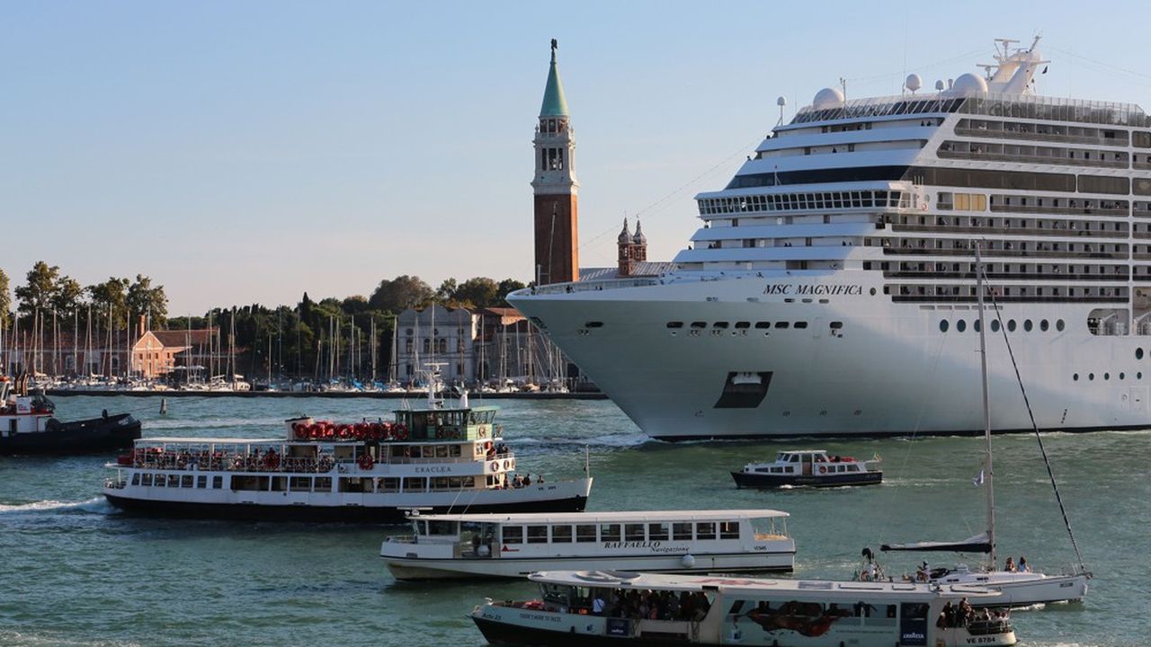 Les navires de croisière sont interdits dans le centre de Venise afin de préserver la Cité des Doges.