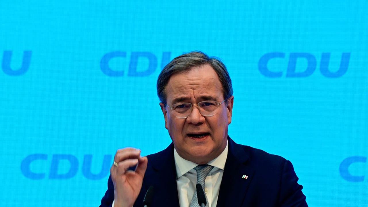 Armin Laschet, président de la CDU, a lancé mardi le débat pour l'adoption du programme électoral de son parti.