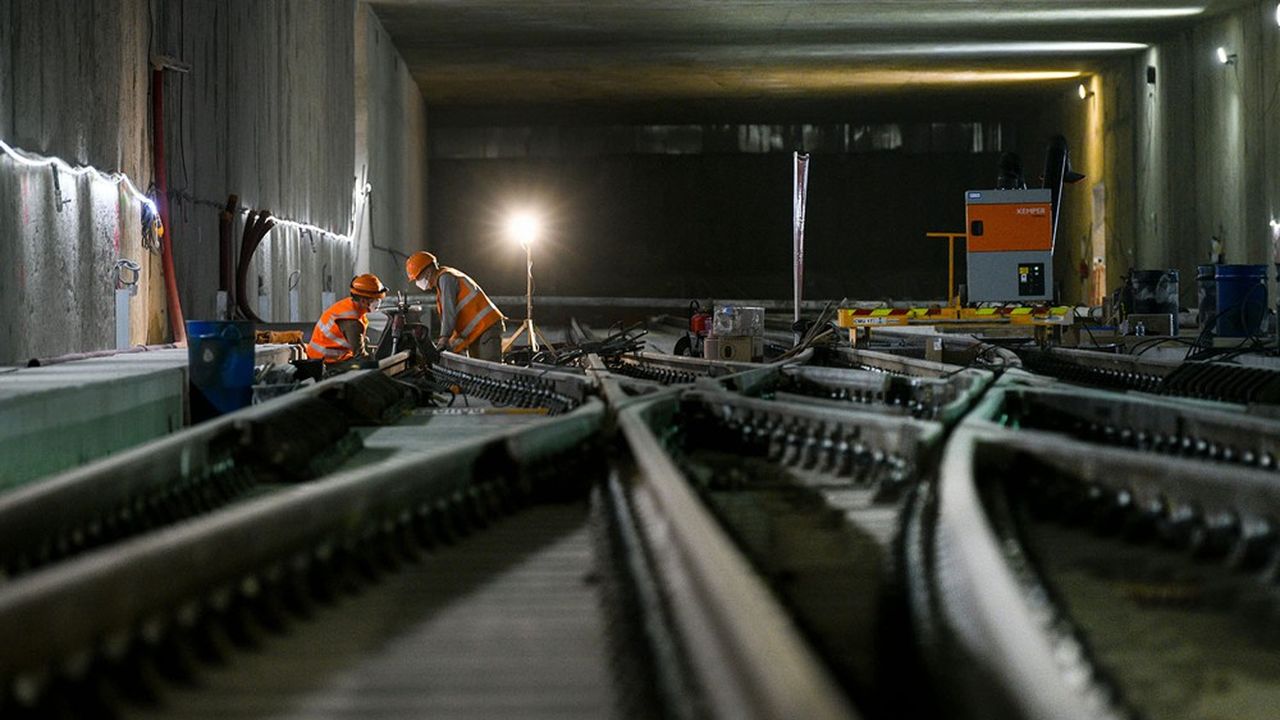 Egis travaille notamment sur le chantier du métro du Grand Paris.