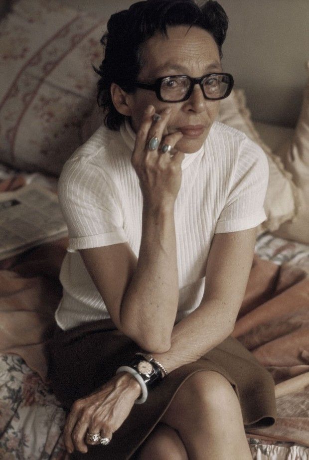 Marguerite Duras par Gisèle Freund, en 1973.