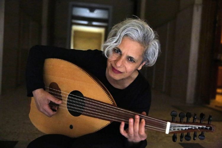 La musicienne palestinienne Kamilya Jubran.