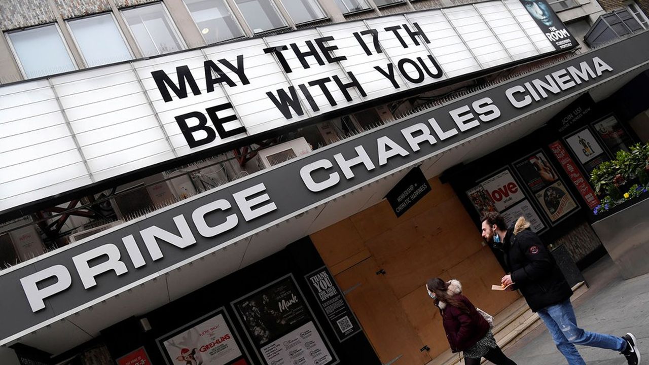 Les cinémas rouvriront le 17 mai en Angleterre