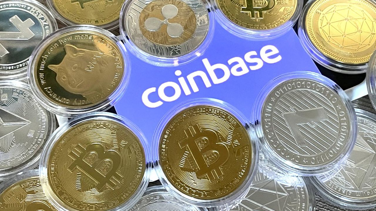 Coinbase, la Bourse des cryptos et bitcoin fait son entrée à Wall Street sur le marché des valeurs technologiques du Nasdaq.