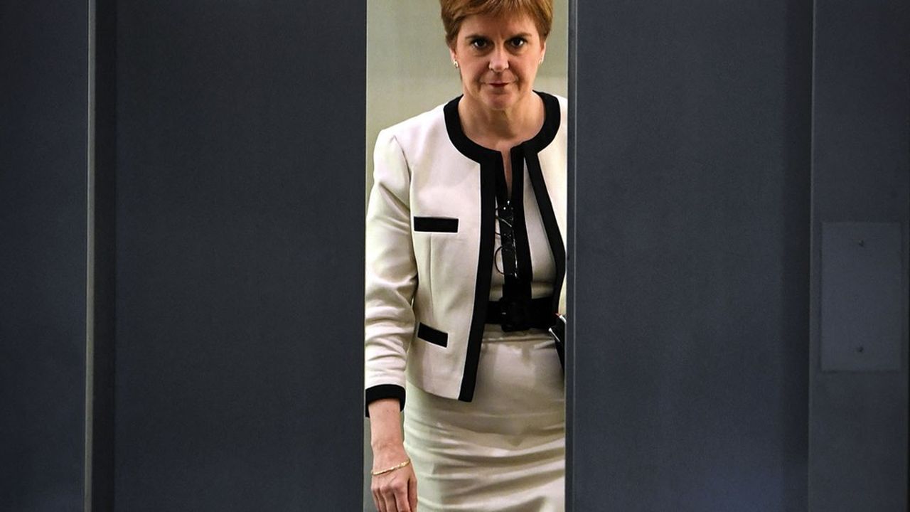 Nicola Sturgeon à Edimbourg, le 1er septembre 2020.