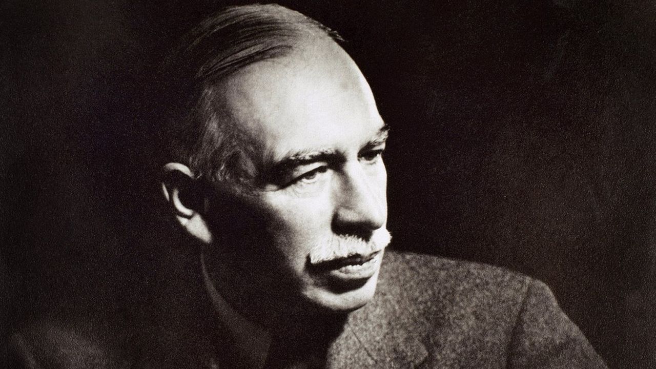 Portrait de John Maynard Keynes (1883-1946).