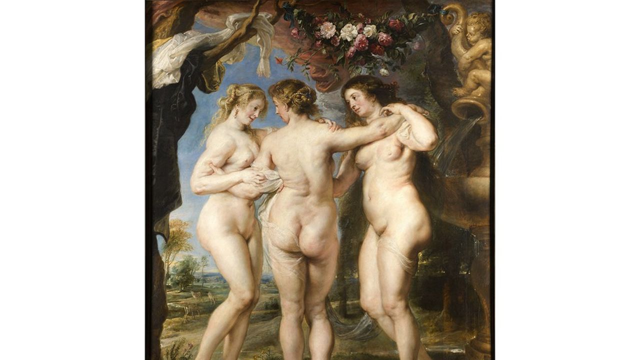 « Les Trois Grâces », de Peter Paul Rubens, parangon de sensualité.