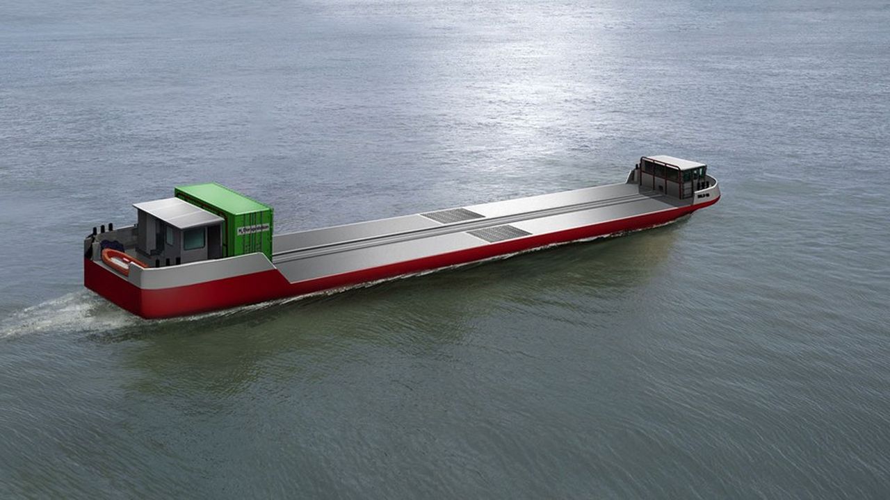 Fin 2021, un bateau fluvial propulsé par pile à combustible à hydrogène transportera des marchandises sur la Seine en région parisienne.