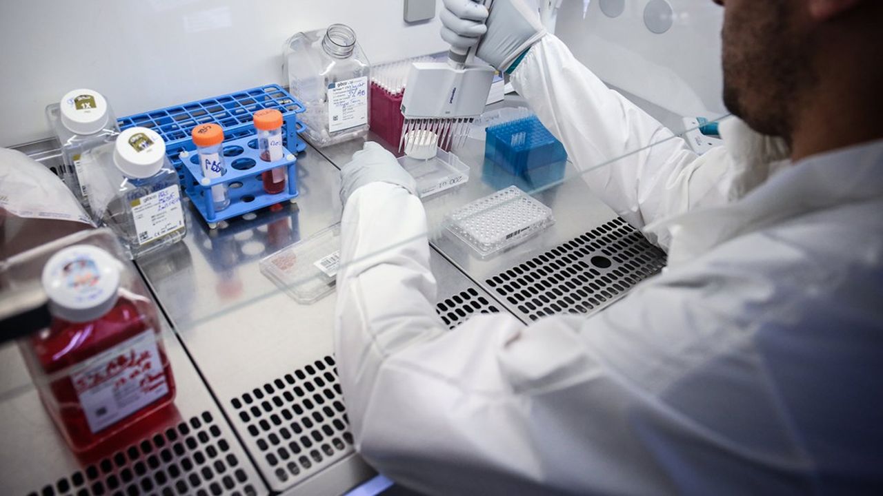 Laboratoires de Cellectis, entreprise d'ingénierie du génome spécialisée dans le développement d'immunothérapies.