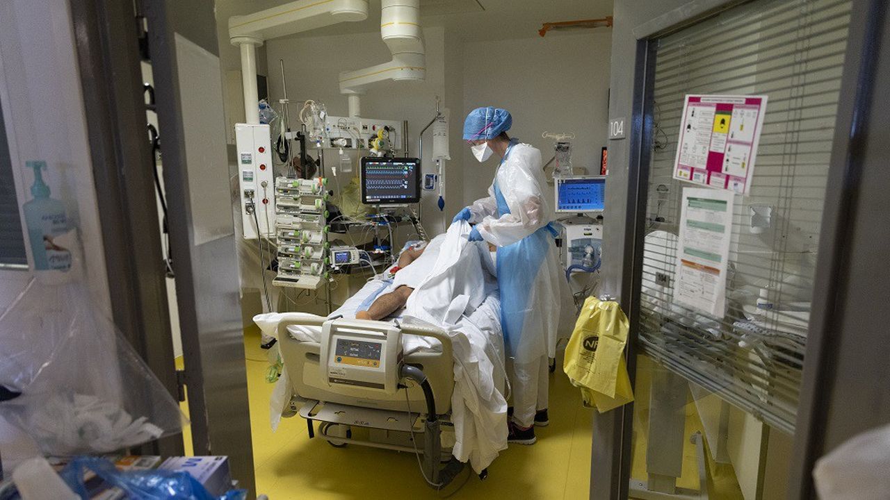 La France avait franchi en début de semaine la barre des 6.000 patients en services de réanimation.