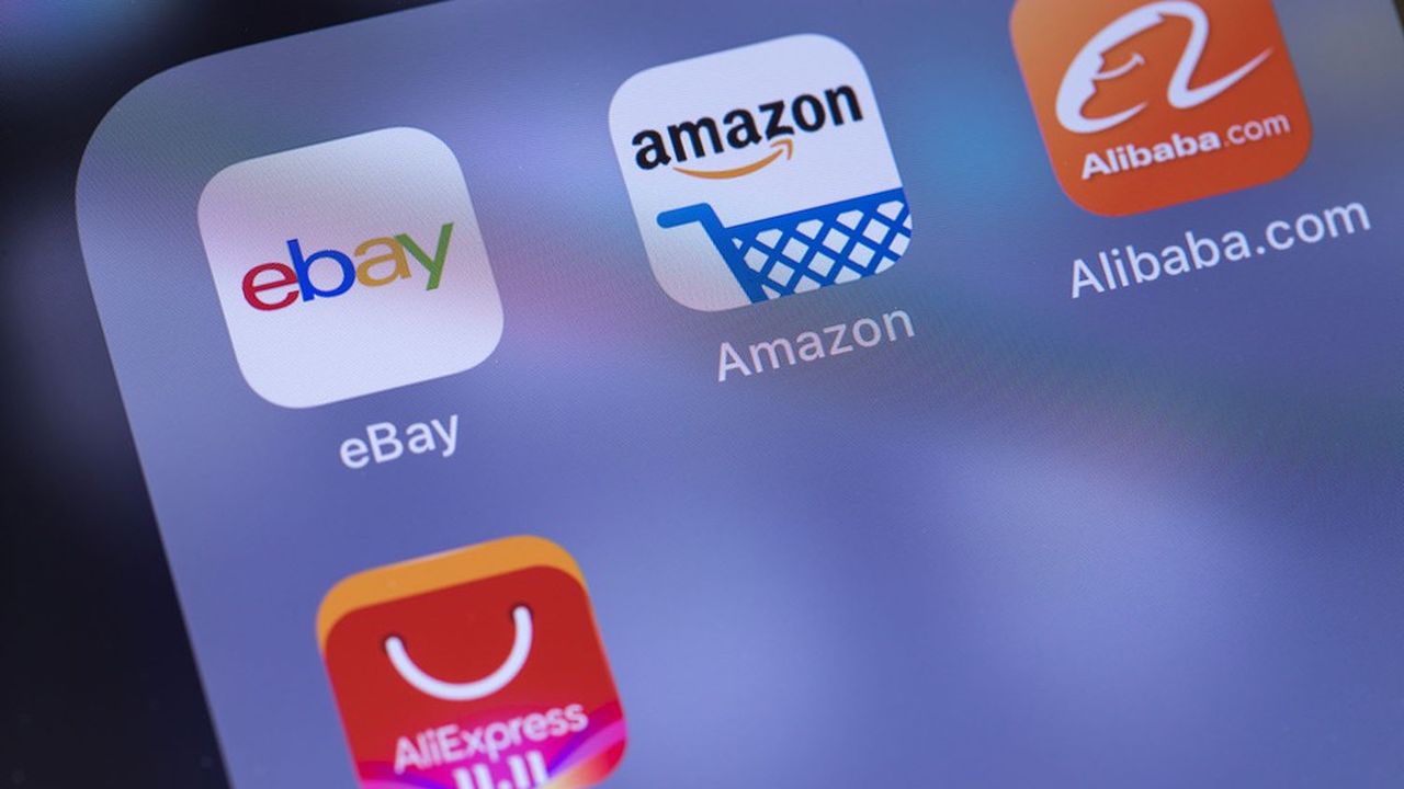 Alibaba, eBay, Amazon ont vu en 2020 leur activité nettement progresser en raison des nombreux confinements dans le monde.