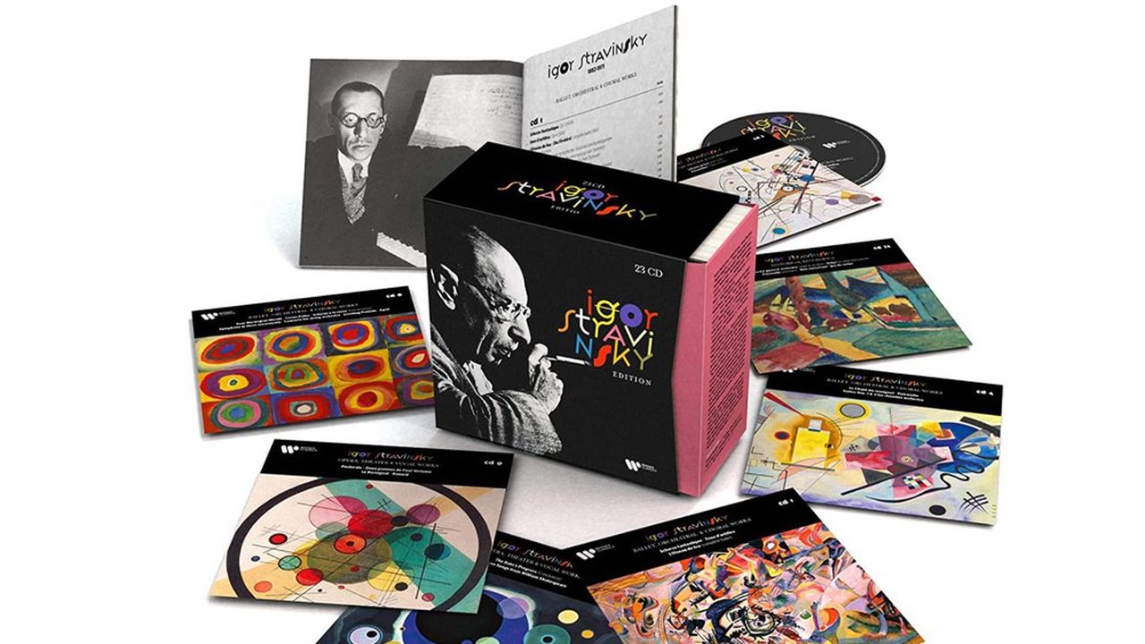 « Igor Stravinsky Edition » Warner Classics (23 CD), 49,99 euros.