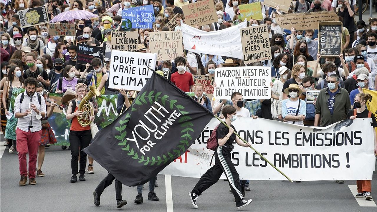 Marche pour le climat à Nantes le 9 mai2021