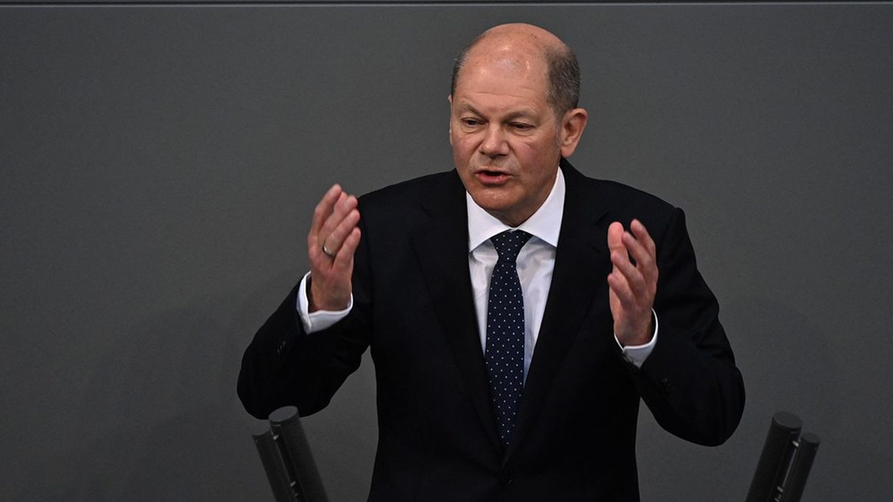 Le ministre de l'Economie Olaf Scholz s'est engagé à respecter de nouveau dès 2023 la règle du frein à l'endettement inscrit dans la constitution.