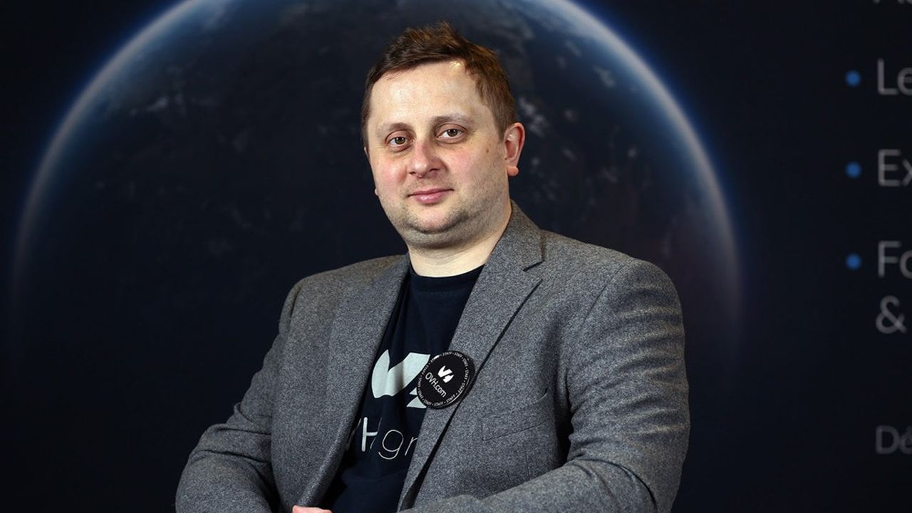 Octave Klaba, fondateur d'OVHCloud et nouveau président de Blade.