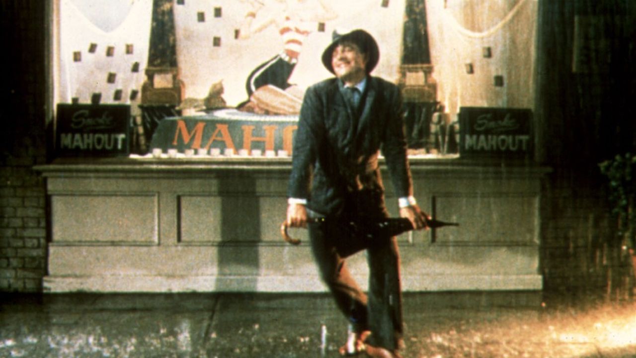 Gene Kelly dans « Chantons sous la pluie », un des titres les plus célèbres du catalogue de la MGM.