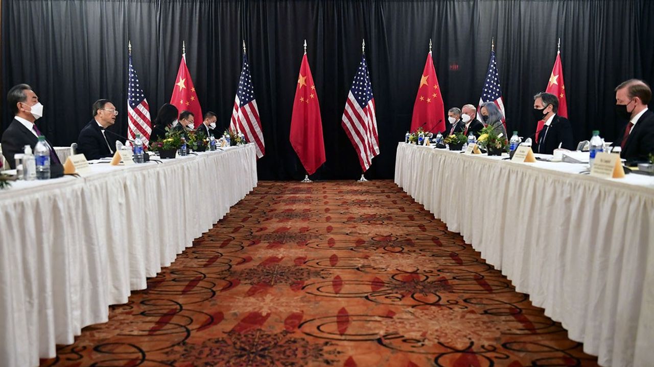 Une délégation américaine menée par le secrétaire d'Etat Antony Blinken avait rencontré en mars, en Alaska, une délégation chinoise.