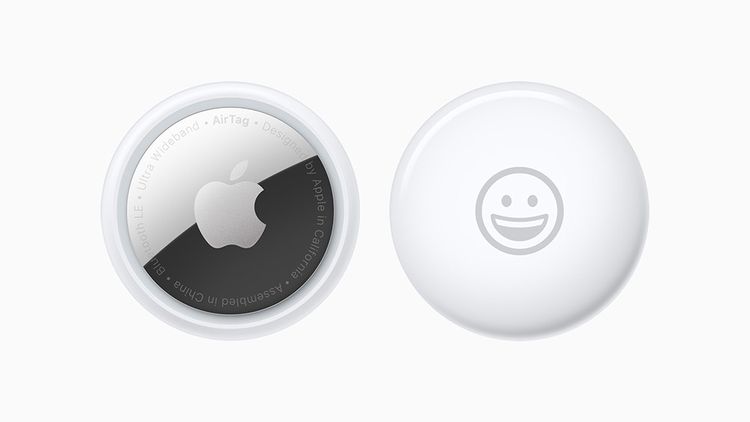 L'AirTag : 3 cm de diamètre pour une balise Bluetooth, compatible NFC.