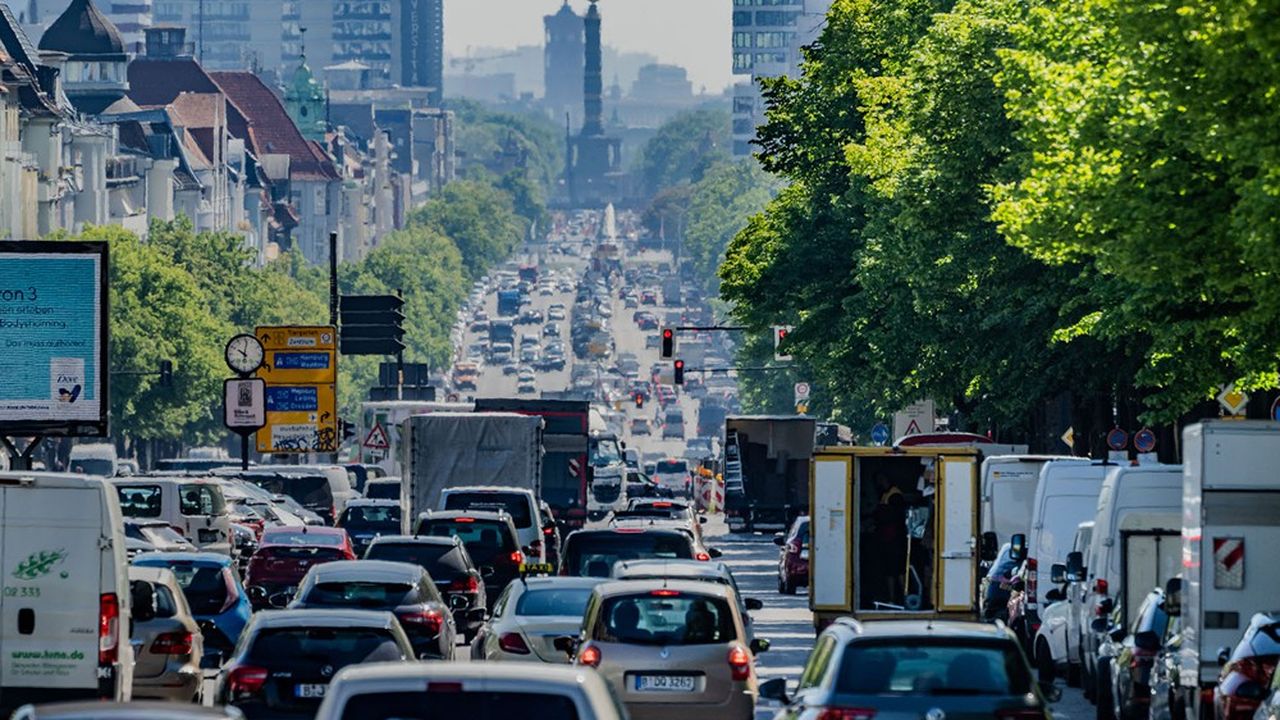 Le Land de Berlin figure parmi les régions où la limite annuelle moyenne de 40 microgrammes par mètre cube d'air a été systématiquement dépassée entre 2010 et 2016.