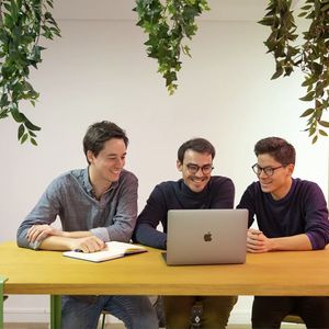 Les trois fondateurs de Pulp étaient étudiants quand ils ont lancé la start-up.
