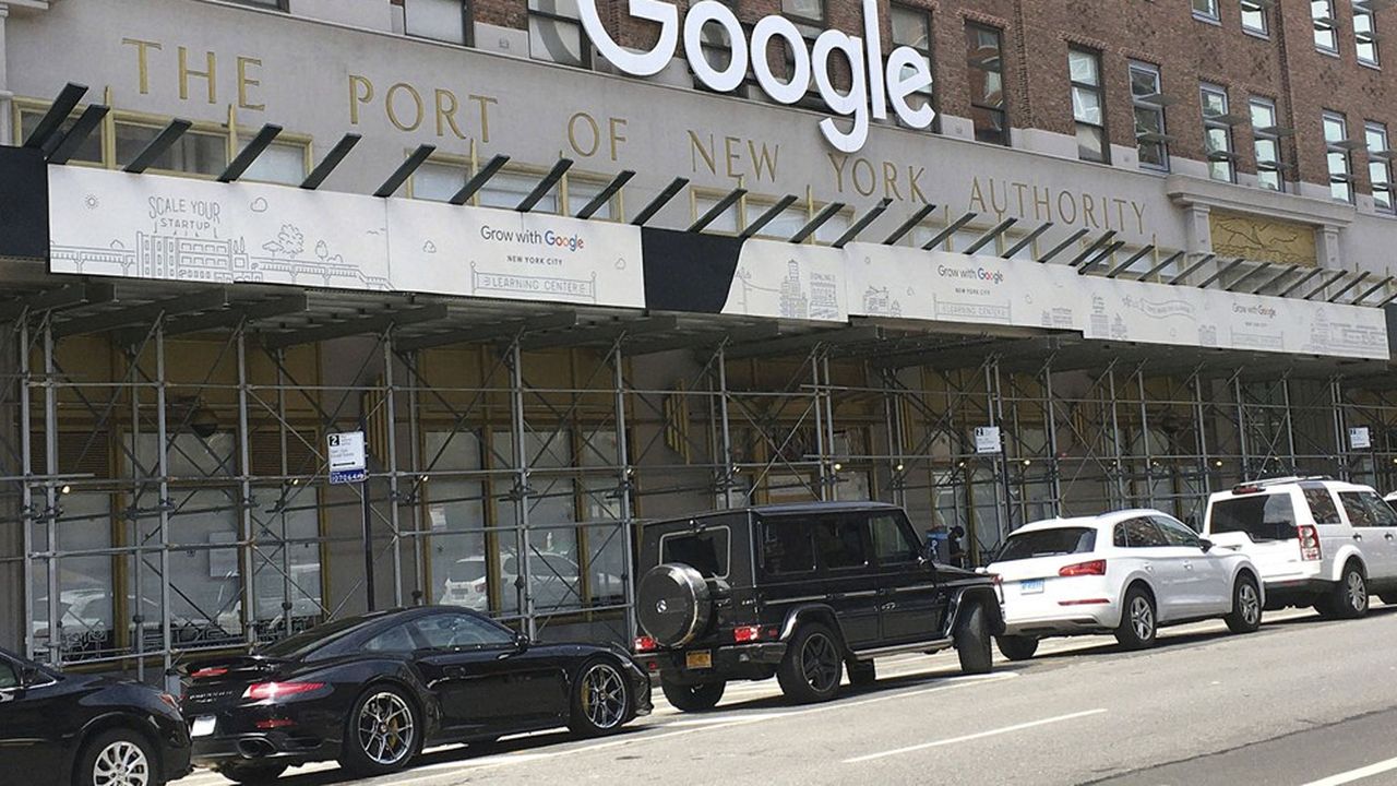 Le siège de Google à New York.