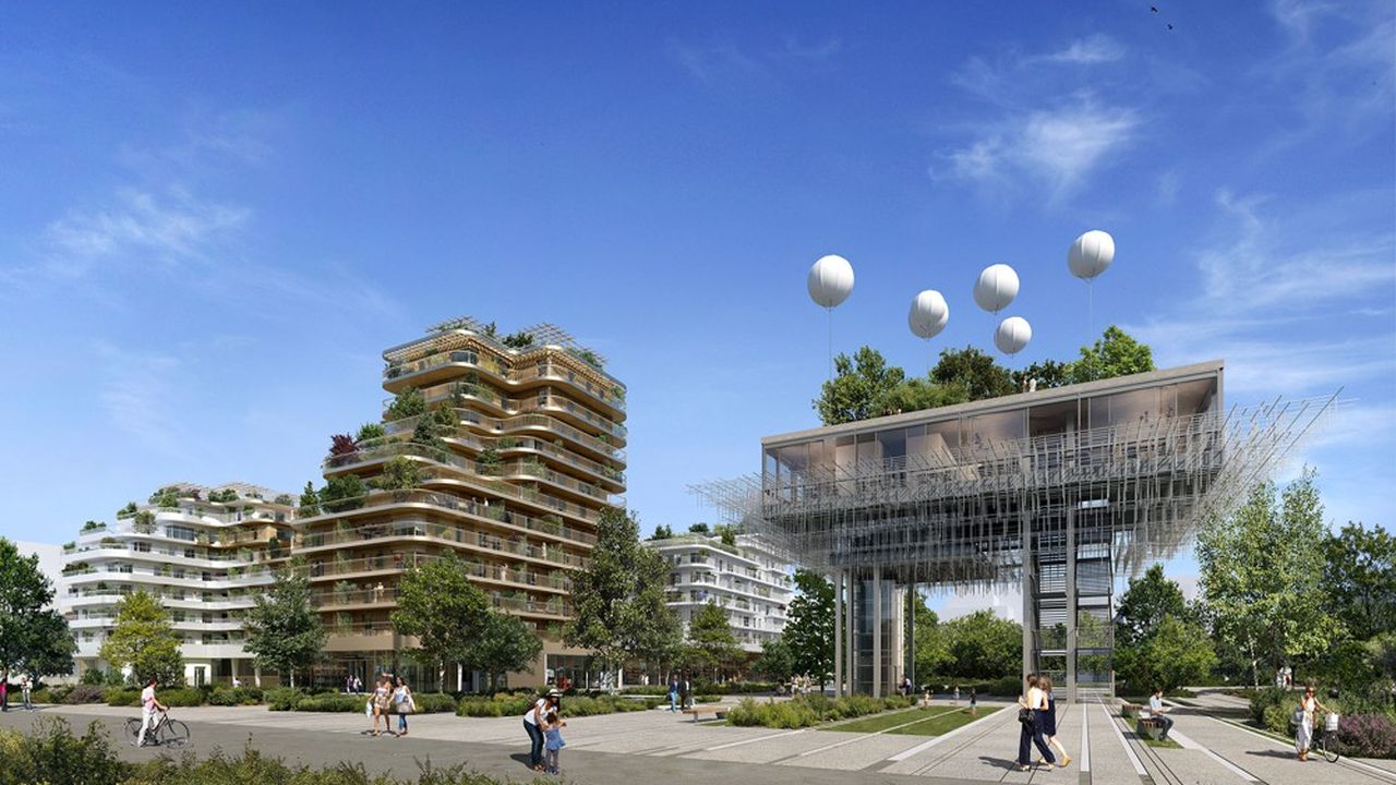 Le projet High garden, lauréat de la 2e édition du concours d'architecture « Inventons la Métropole du Grand Paris » devrait voir le jour en 2023.