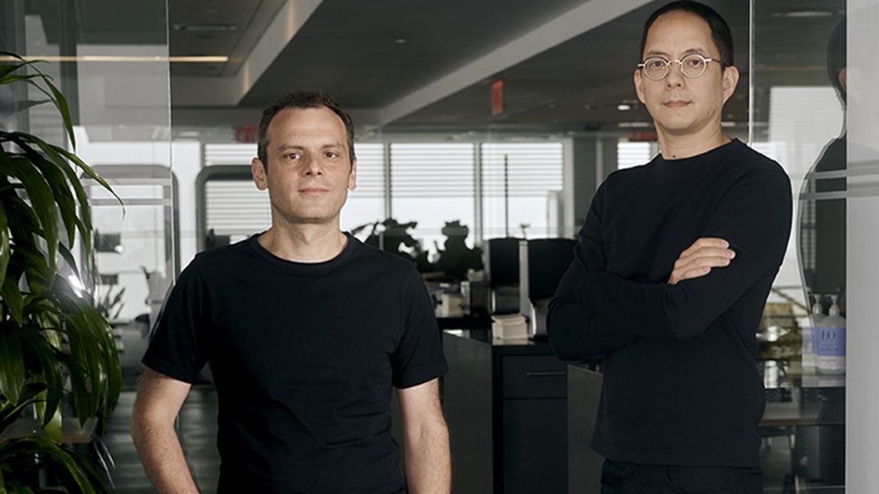 Olivier Pomel (à gauche), CEO, et Alexis Lê-Quôc, directeur de la technologie, ont cofondé Datadog en 2010,