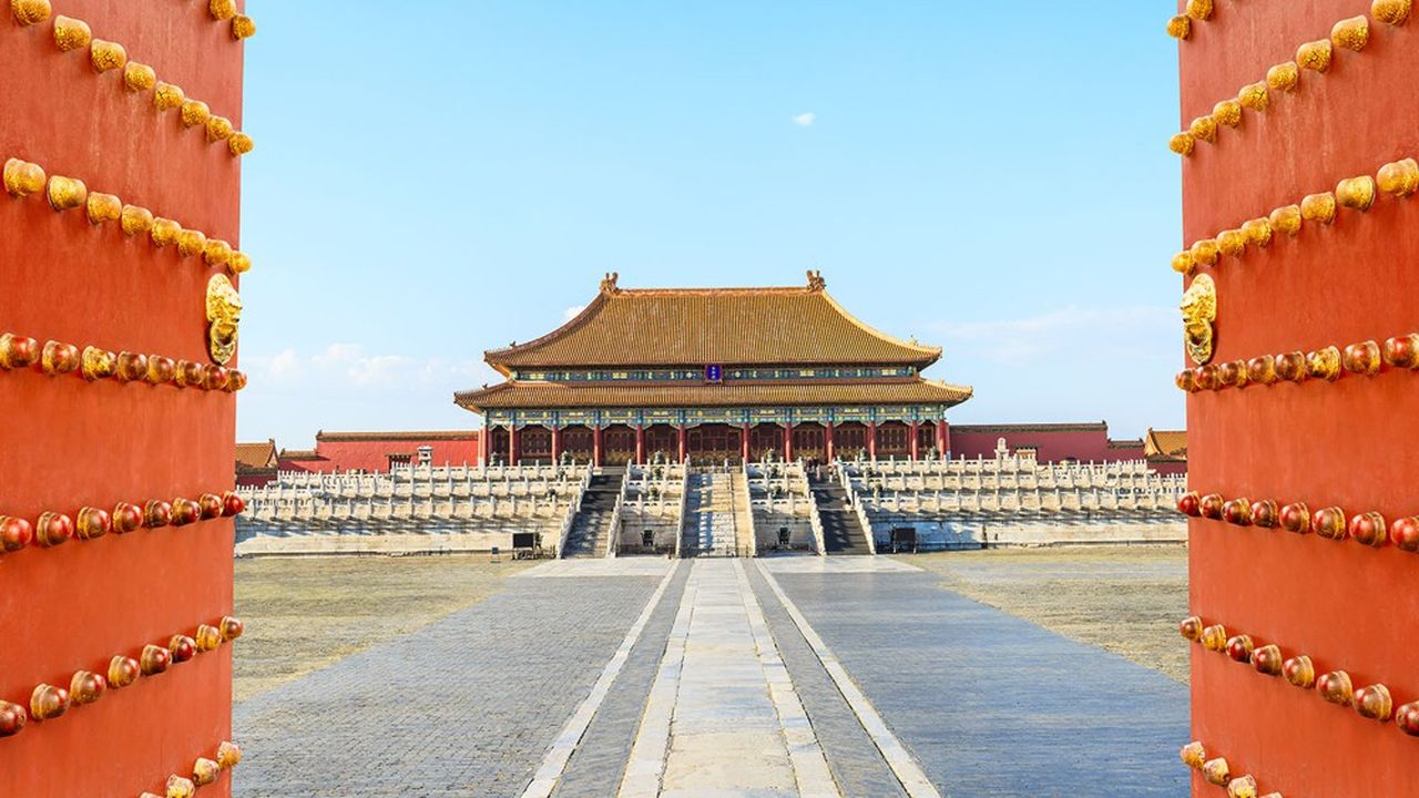 La Cité interdite à Pékin et le retour de l'empire chinois.