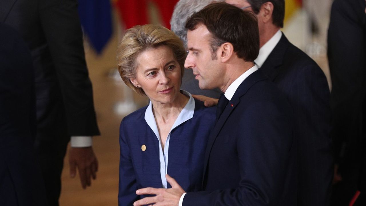 Ursula von der Leyen sera reçue mercredi à l'Elysée par Emmanuel Macron.