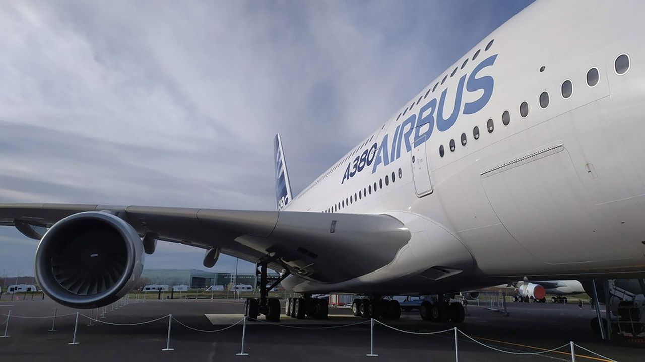 L'Airbus A380 dédié aux vols d'essai, servira de plateforme expérimentale pour le futur avion à hydrogène.