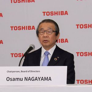 Osamu Nagayama était arrivé à la tête du conseil d'administration de Toshiba.