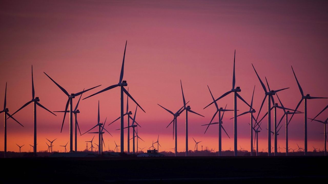 D'ici à 2030, c'est 505 gigawatts supplémentaires d'origine éolienne qu'il faudra fournir chaque année, soit 5,2 fois plus qu'en 2020, estiment les experts de Bloomberg New Energy Finance.