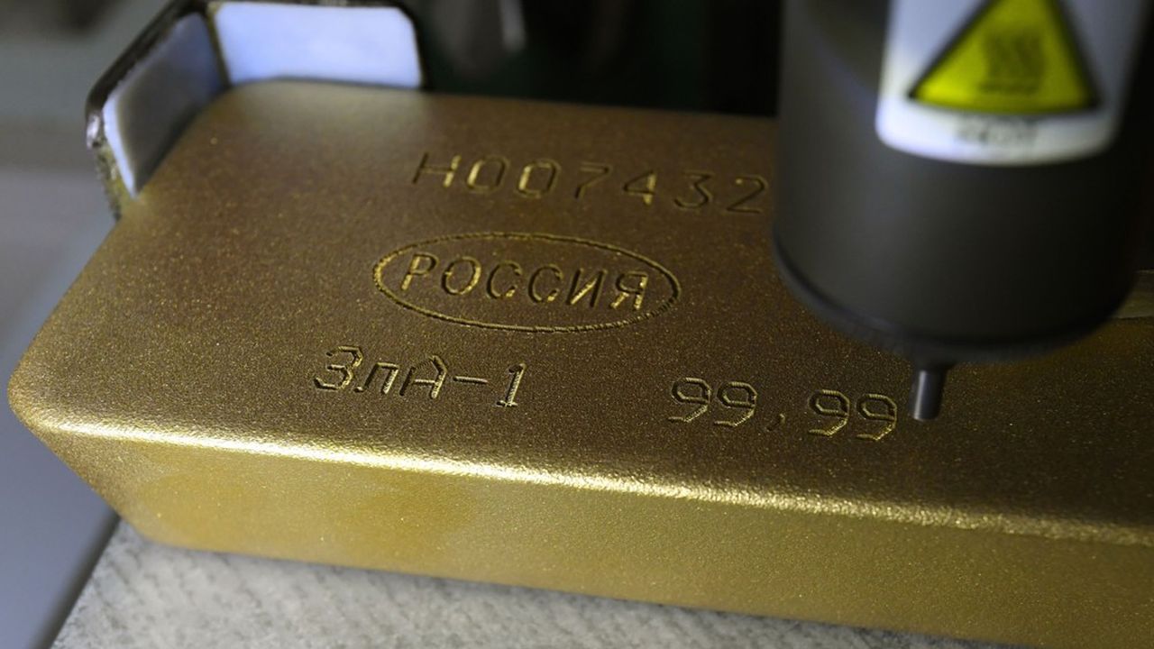 L'or est évalué ces derniers jours autour de 1.800 dollars l'once.