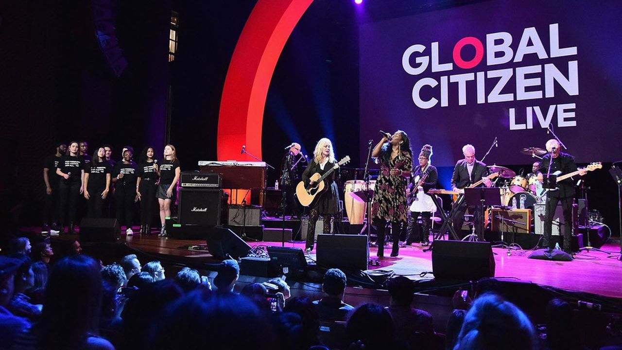 Le concert géant caritatif à New York en septembre 2018