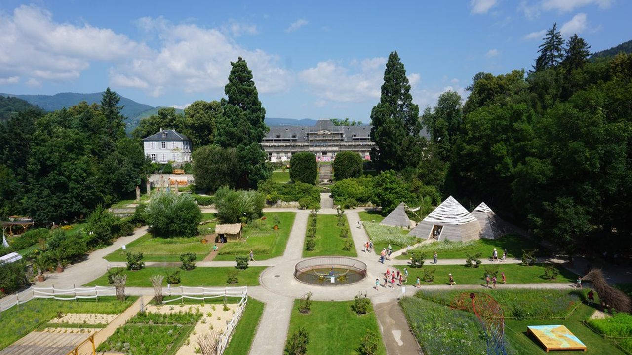 Chaque année, les jardins du parc de Wesserling changent de thème lors du festival « Jardins métissés ».