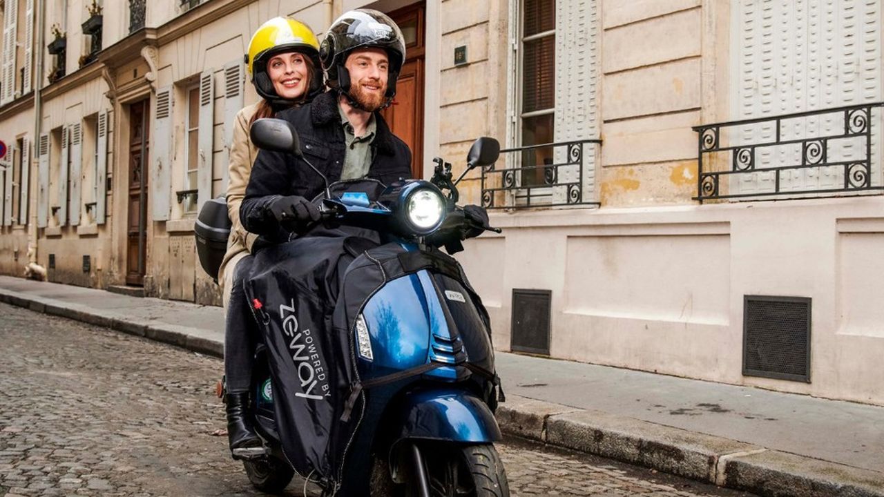 Environ 500 scooters Zeway devraient rouler dans la capitale à la fin de l'année.