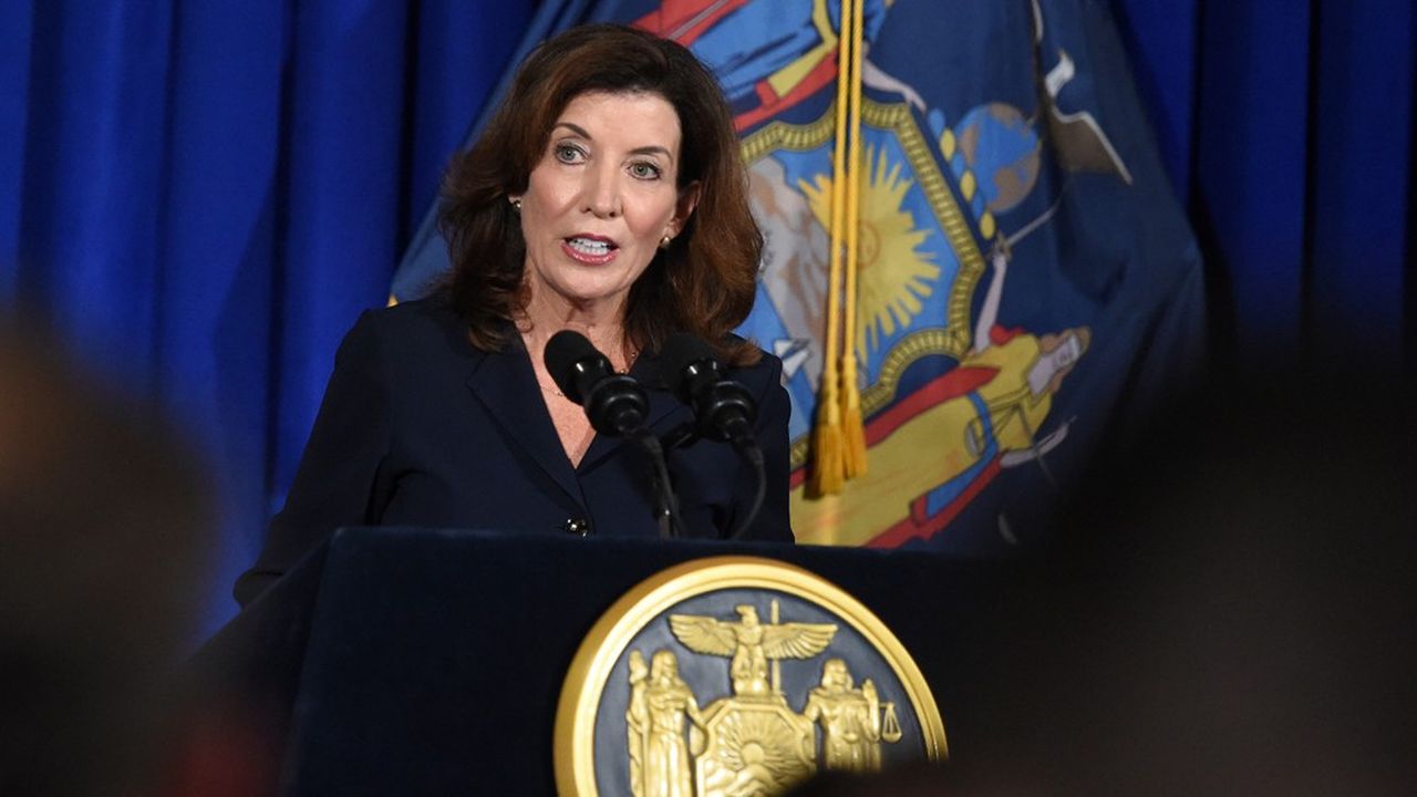 Katy Hochul était lieutenant-gouverneur de l'Etat de New York depuis 2014.