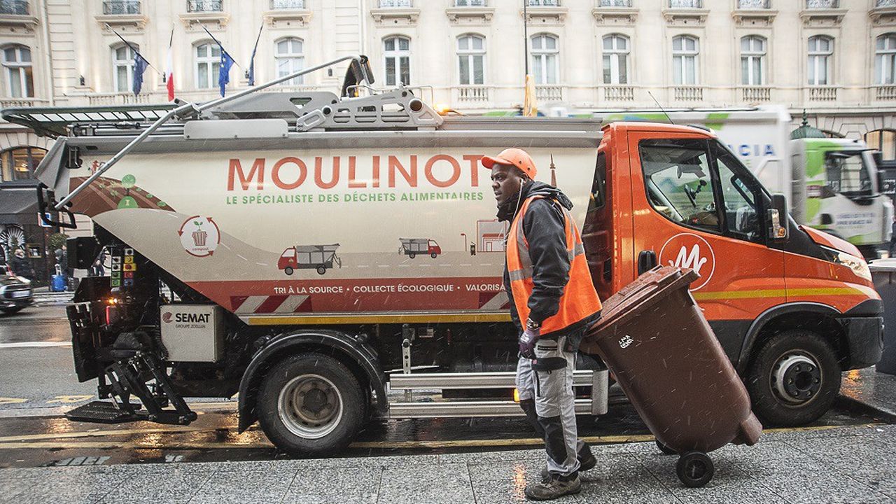 Moulinot récupère les déchets organiques des restaurants parisiens pour les transformer en compost.