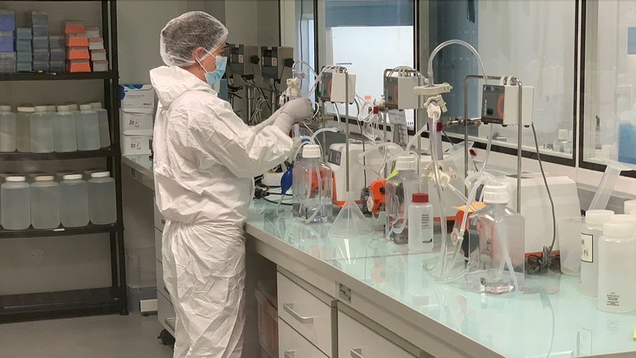 Le premier atelier de bioproduction de la société toulousaine vient d'ouvrir à l'hôpital Saint-Louis à Paris.