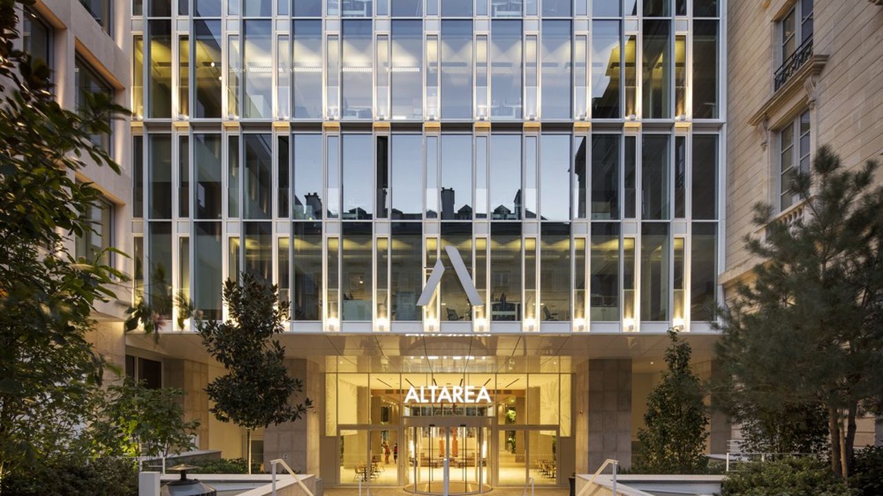 Le promoteur Altarea a conçu le 87 rue de Richelieu, signé Jean-Michel Wilmotte, son nouveau siège de 31.000 mètres carrés et 7 étages, même s'il n'en est que le locataire depuis un an.