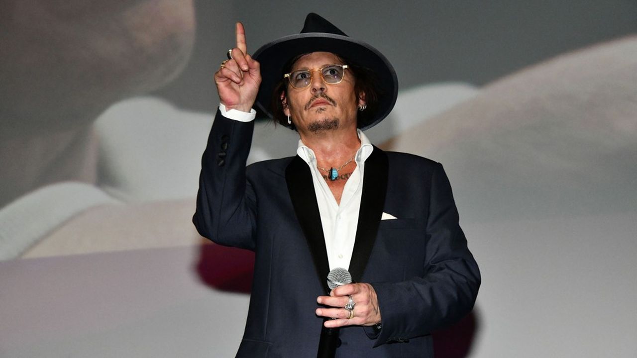 Johnny Depp lors de la présentation de « City of Lies » au 47e Festival de Deauville.