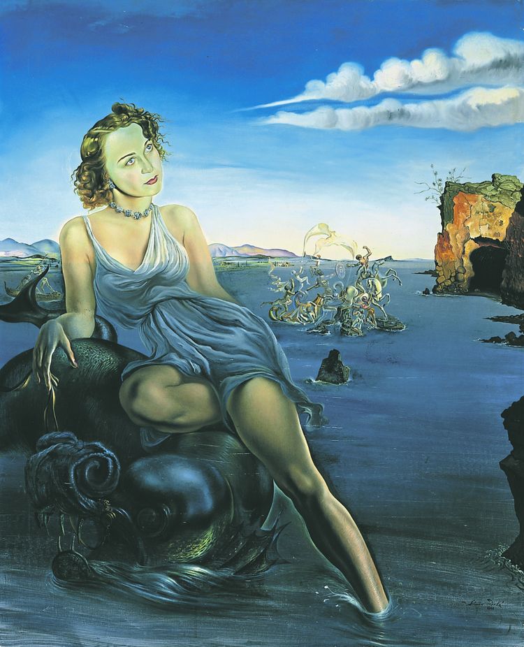 Salvador Dali, « Portrait de Dorothy Spreckels Munn », 1942.